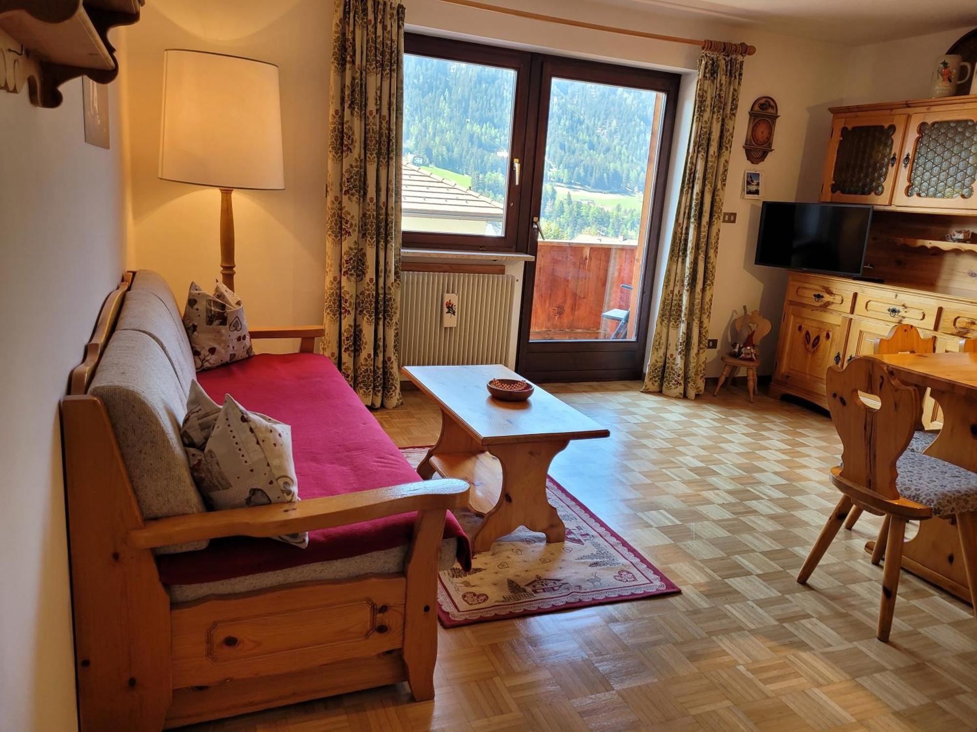 Casa Rustica App Seceda Apartment Ortisei Bagian luar foto